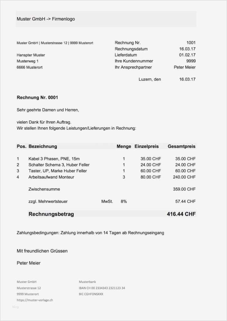 Privatperson Rechnung Vorlage Neu Rechnungsvorlage Kostenlos Word & Excel