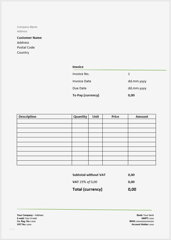 Privatrechnung Vorlage Pdf Beste Schön Vorlage Für Rechnungen Bilder Bilder Für Das