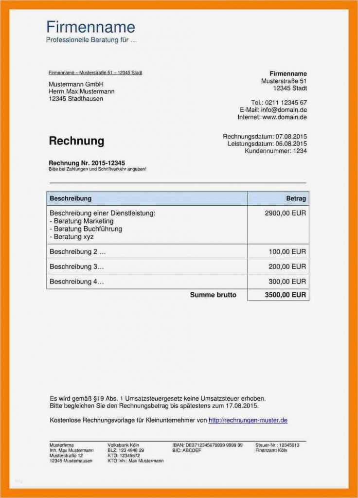 Privatrechnung Vorlage Pdf Inspiration 15 Privatrechnung Vorlage Pdf