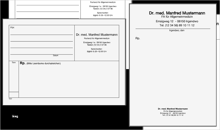 Privatrezept Vorlage Fabelhaft Privatärztliche formulare
