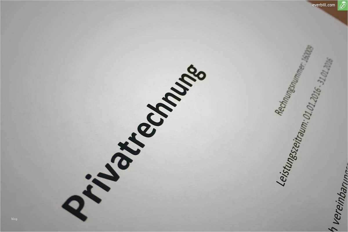 Privatverkauf Rechnung Vorlage Wunderbar Privat Rechnungen Schreiben Das Gilt Es Zu Beachten
