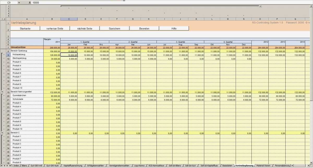 Produktbeschreibung Vorlage Neu Excel tool Rs Controlling System
