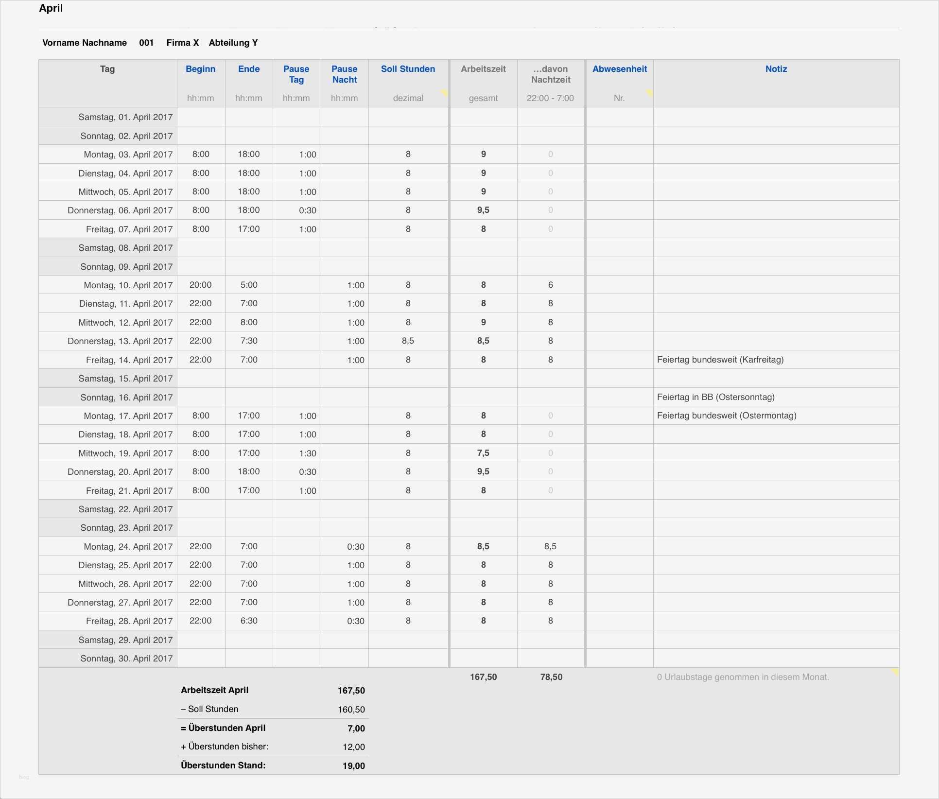 Professionelle Excel Vorlagen Inspiration Großartig Professionelle Zeiterfassung Vorlage Bilder