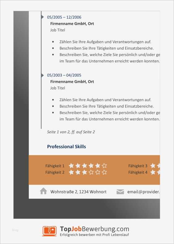 Profi Lebenslauf Vorlage Elegant Profi Lebenslauf Vorlagen sommeraktion 2014 top Job