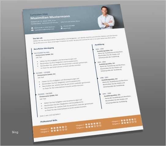 Profi Lebenslauf Vorlage Inspiration Erfolgreich Bewerben Lebenslauf Vorlage Im Profi Design