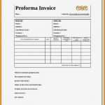 Proforma Invoice Vorlage Neu 5 Invoice Vorlage