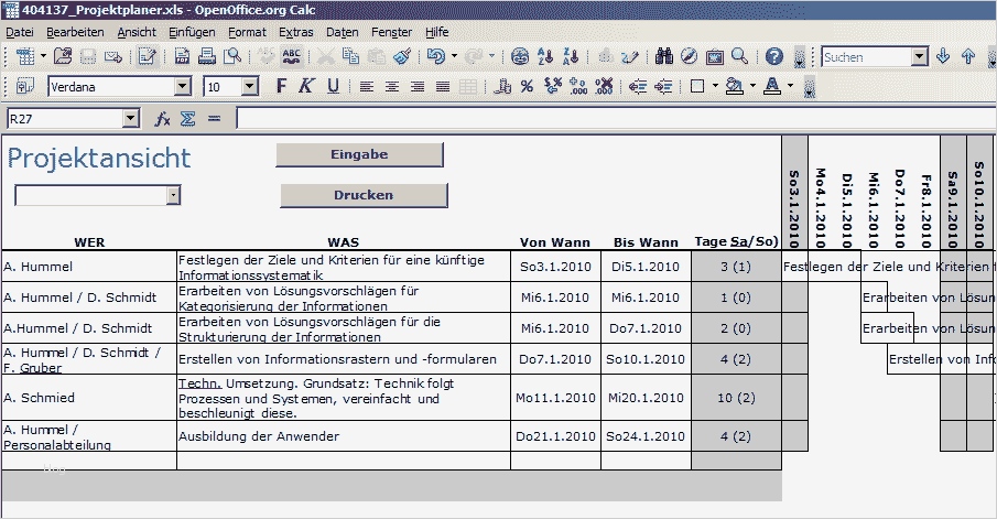 Projekt Terminplaner Excel Vorlagen Inspiration Vorlage „terminplaner“ Zum Ausdrucken – Download Kostenlos