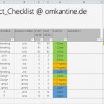 Projektablaufplan Vorlage Beste Einfacher Projektplan Als Excel Template – Om Kantine