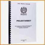 Projektarbeit Vorlage Gut 8 Deckblatt ür Projektarbeit