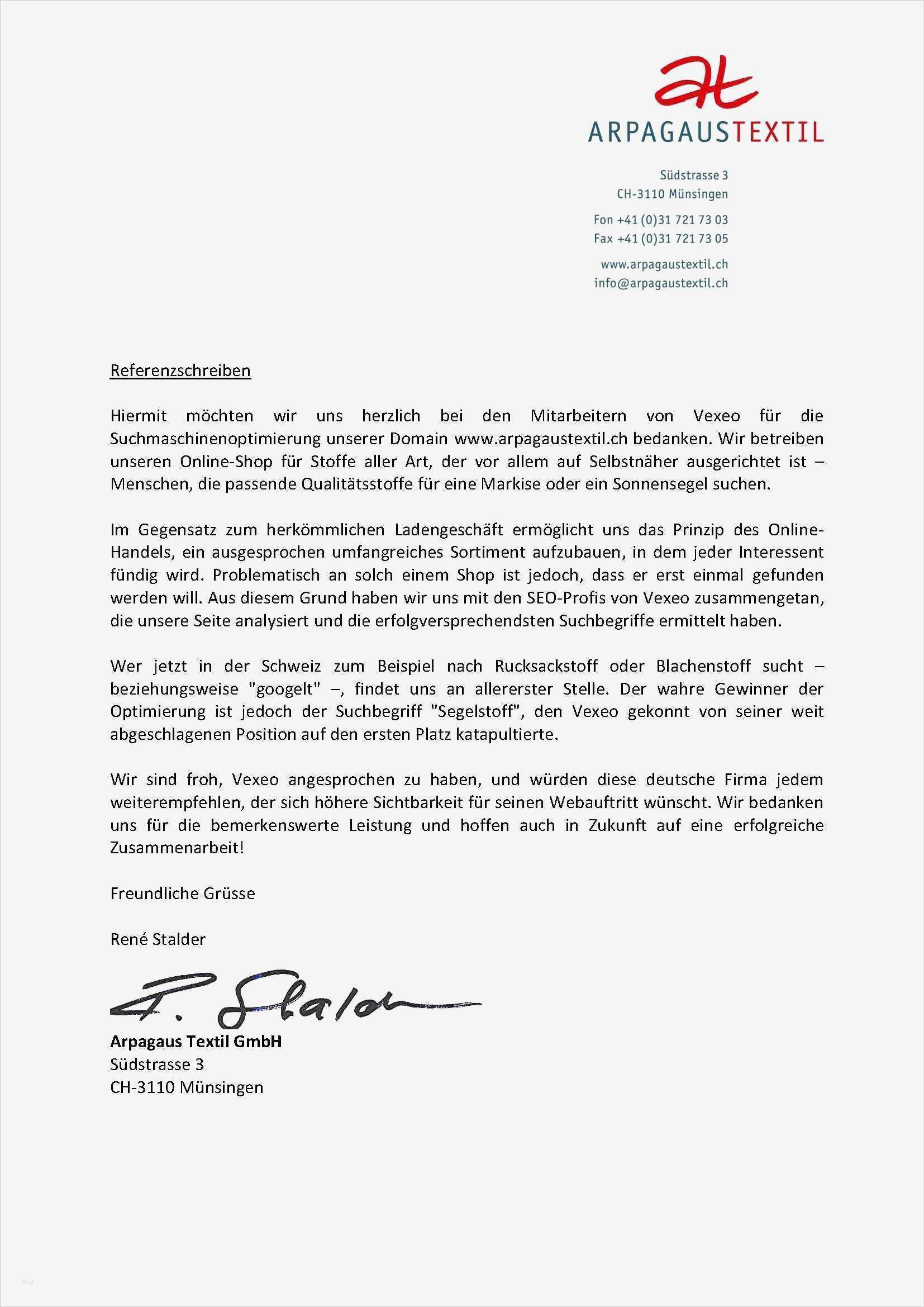 Projektbeschreibung Vorlage Cool Arpagaus Textil Gmbh Vexeo