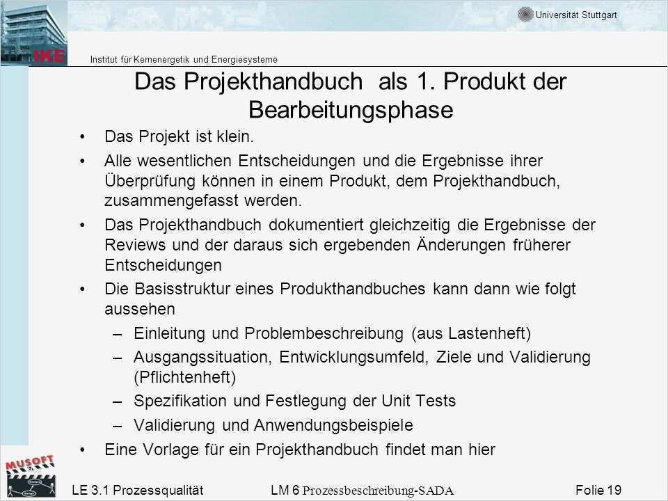Projekthandbuch Vorlage Genial Le Lm 6 Lo 1 Prozessbeschreibung Sada Ppt Herunterladen