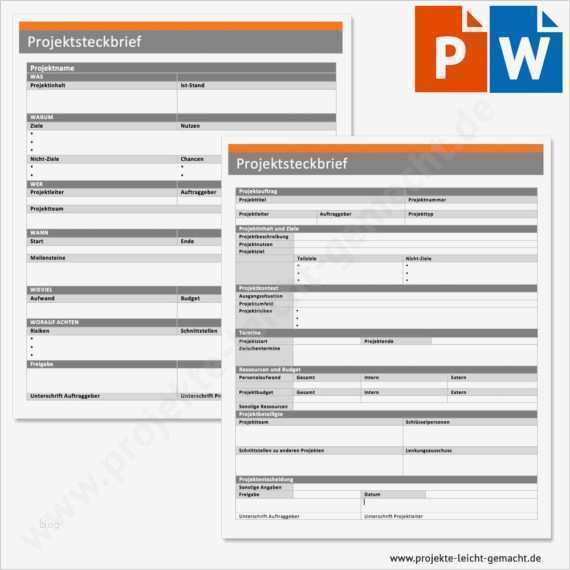 Projektmanagement Statusbericht Vorlage Erstaunlich Vorlage Projektsteckbrief