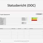 Projektmanagement Statusbericht Vorlage Genial Projekt Statusbericht In Word Projektmanagement