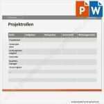 Projektmanagement Statusbericht Vorlage Gut Vorlage Projektrollen