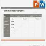 Projektmanagement Statusbericht Vorlage Schön Vorlage Kommunikationsmatrix