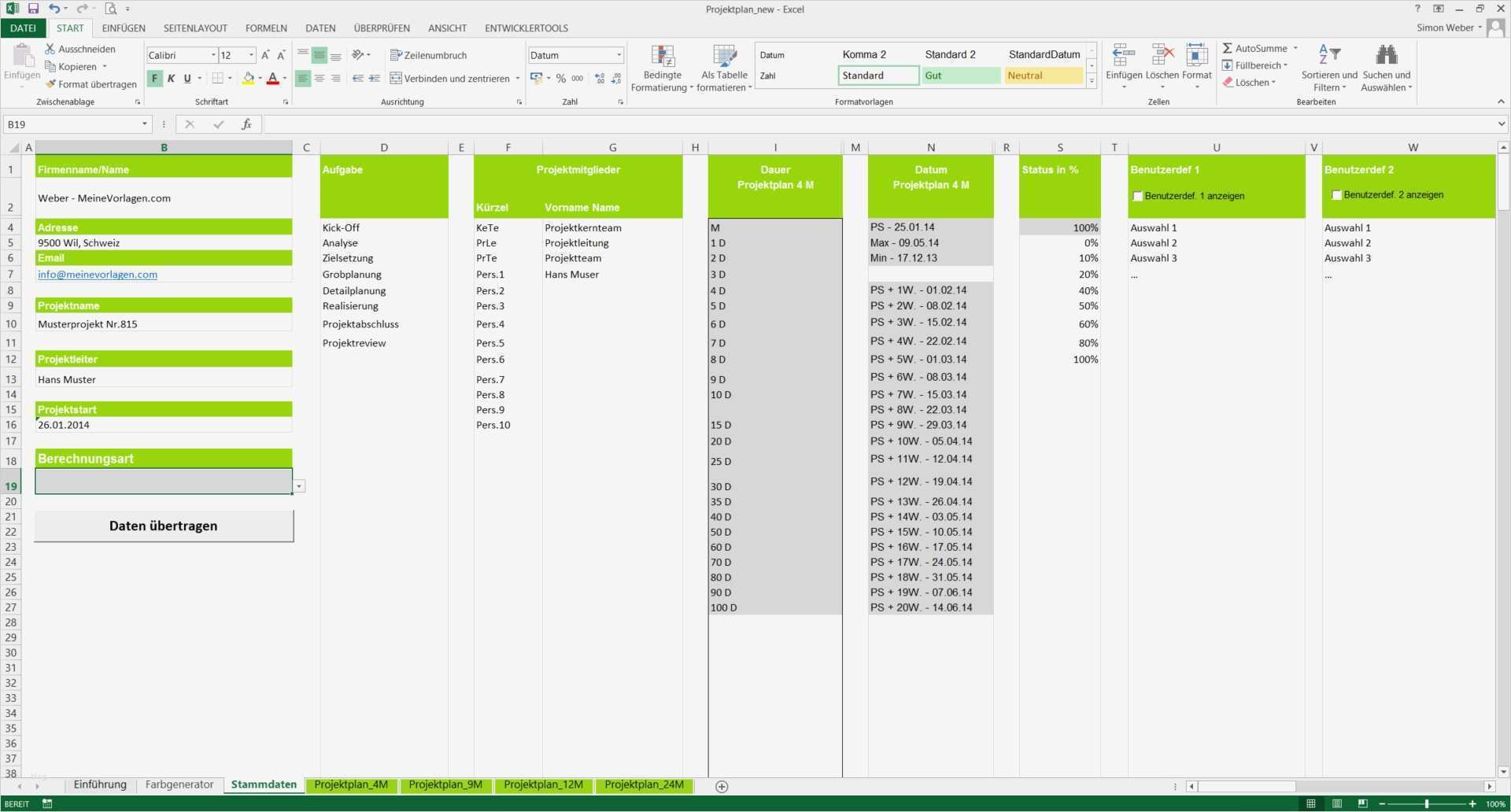 Projektplan Excel Vorlage Gantt Beste Projektplan Excel