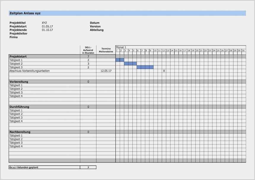 Projektplan Vorlage Best Of 26 Projektplan Vorlage Word