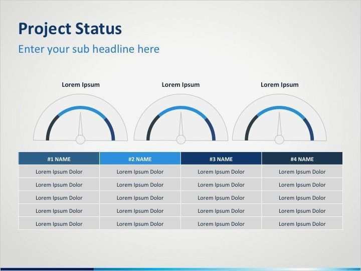 Projektpräsentation Vorlage Großartig Project Status Powerpoint Template