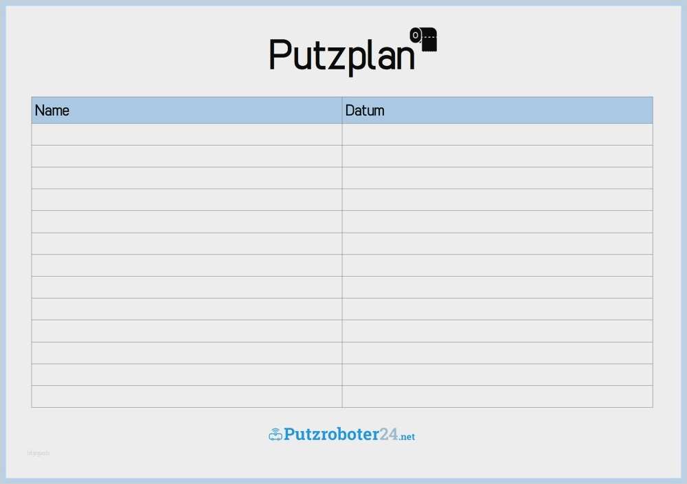 Projekttagebuch Vorlage Bewundernswert 55 Beste Putzplan Vorlage Gastronomie Abbildung