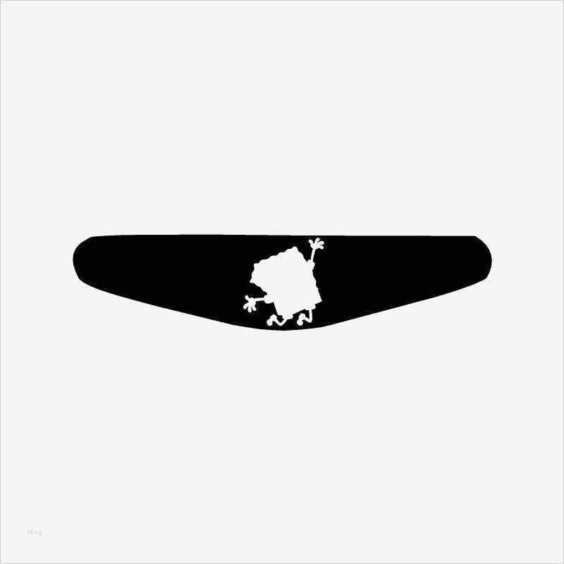 Ps4 Lightbar Sticker Vorlage Erstaunlich Spongebob Play Station Ps4 Lightbar Sticker Aufkleber