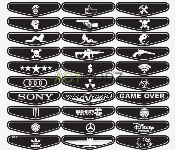 Ps4 Lightbar Sticker Vorlage Schönste 60 X Custom Light Bar Vinyl Decal Sticker for Ps4