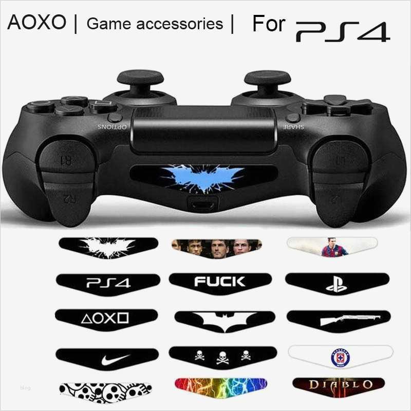 Ps4 Lightbar Sticker Vorlage Süß Aoxo Custom Cool Colorskin Led Sticker Decal for sony