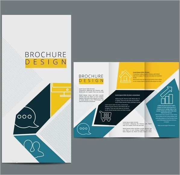 Publisher Vorlagen Genial Three Fold Brochure Template Vector Design