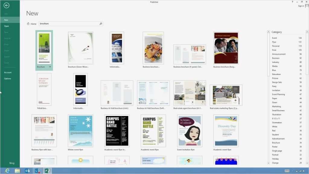 Publisher Vorlagen Wunderbar Create A Business Brochure with Microsoft Publisher 2013