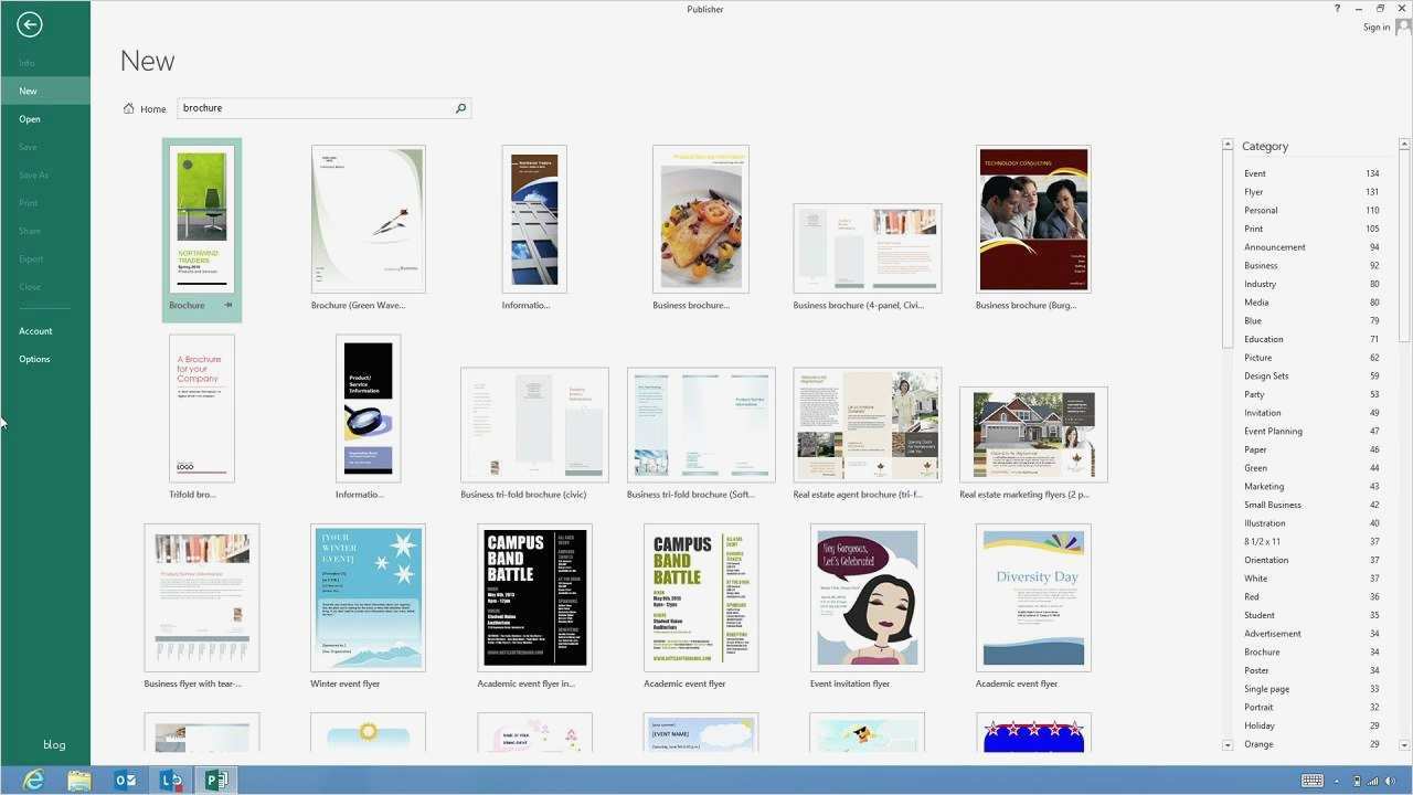 Publisher Vorlagen Wunderbar Create A Business Brochure with Microsoft Publisher 2013