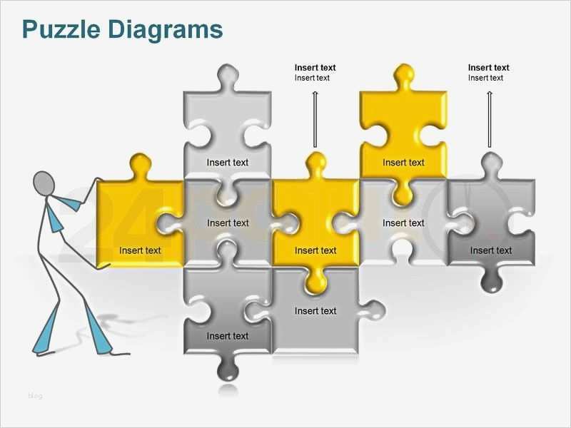 Puzzle Powerpoint Vorlage Süß Editable Powerpoint Template Puzzle