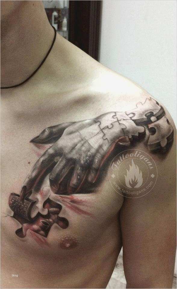 Puzzle Tattoo Vorlagen Wunderbar Tatouage Main Puzzle – Inkage