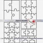 Puzzle Vorlage Best Of Jigsaw Puzzle Vorlage Pdf Und Cliparts Set Lehrer 300 Dpi