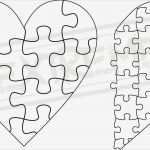 Puzzle Vorlage Beste Heart Jigsaw Puzzle Template Collection Dxf Eps Svg Zip