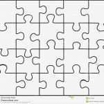 Puzzle Vorlage Beste Transparant Raadsel Vector Illustratie Afbeelding