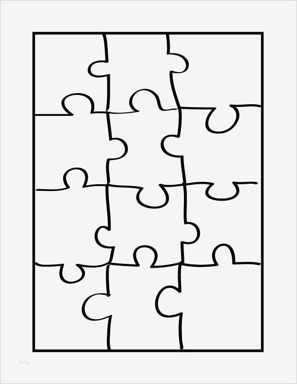 Puzzle Vorlage Elegant Puzzle Piece Template Cliparts