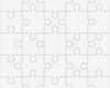 Puzzle Vorlage Erstaunlich Puzzle Vektor Vorlage Mit Puzzle Teile Ser