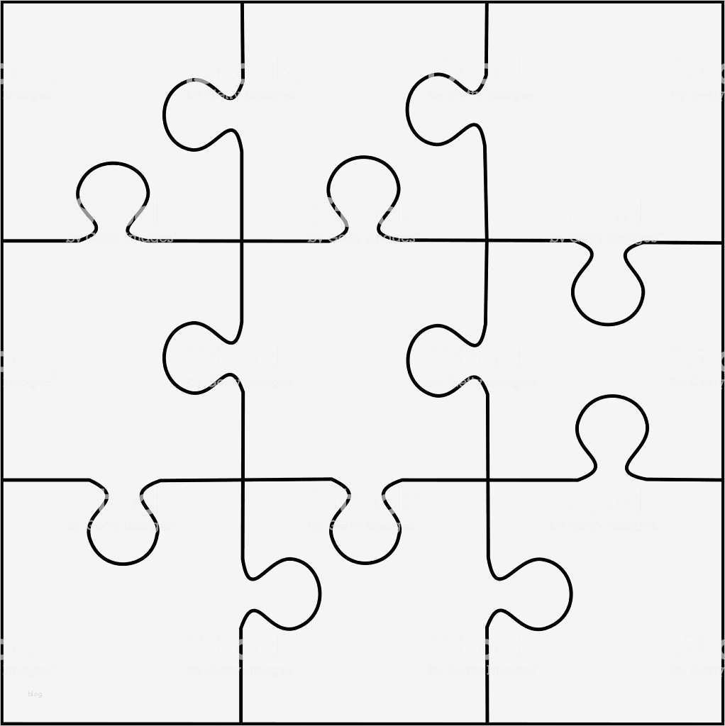 Puzzle Vorlage Fabelhaft Puzzle Stücke Vektor Vorlage 9 Stock Vektor Art Und Mehr