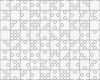 Puzzle Vorlage Großartig 100 Puzzles Leere Vorlage Vektorgrafik