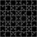 Puzzle Vorlage Wunderbar Jigsaw Puzzle Leere Teile Vorlage 7 X 7 Stück