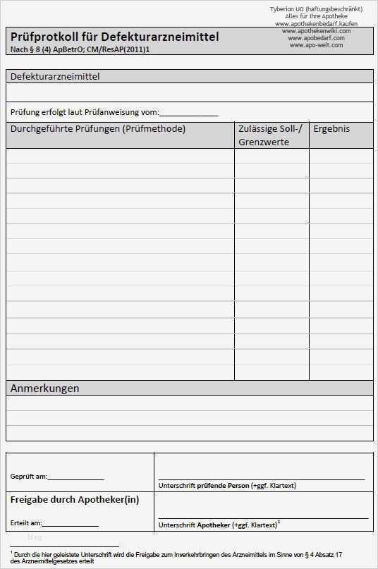 Qms Apotheke Vorlagen Best Of Prüfung Von Defekturarzneimitteln