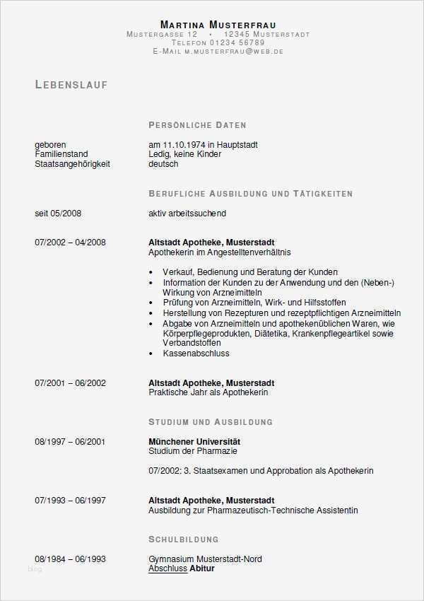 Qms Apotheke Vorlagen Gut Ausgezeichnet Apotheker Lebenslauf Vorlage Ideen