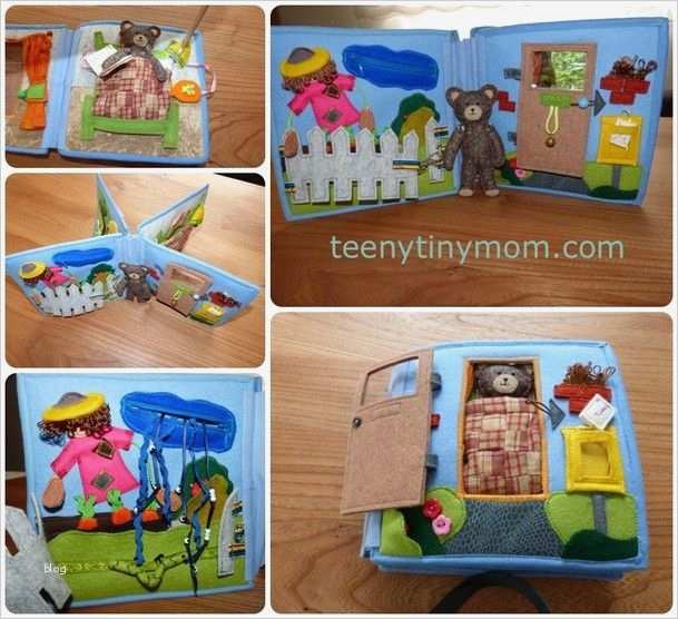 Quiet Book Vorlagen Großartig Quiet Book Felt Wollfilz Stoffbuch Spielbuch Aktivbuch