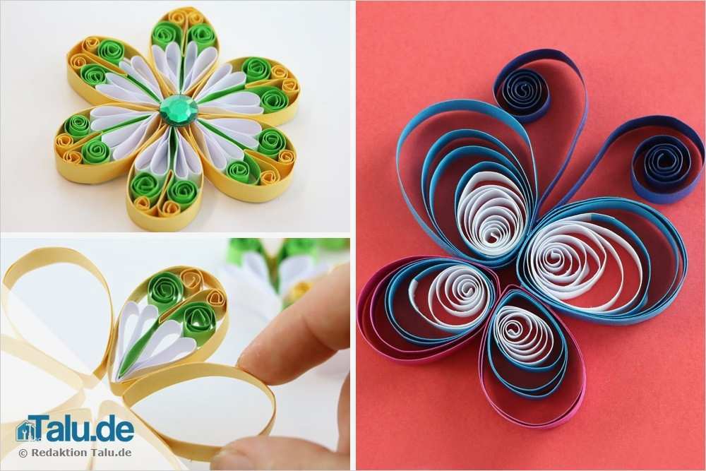 Quilling Vorlagen Bewundernswert Quilling Technik Anleitung Zum Basteln Mit