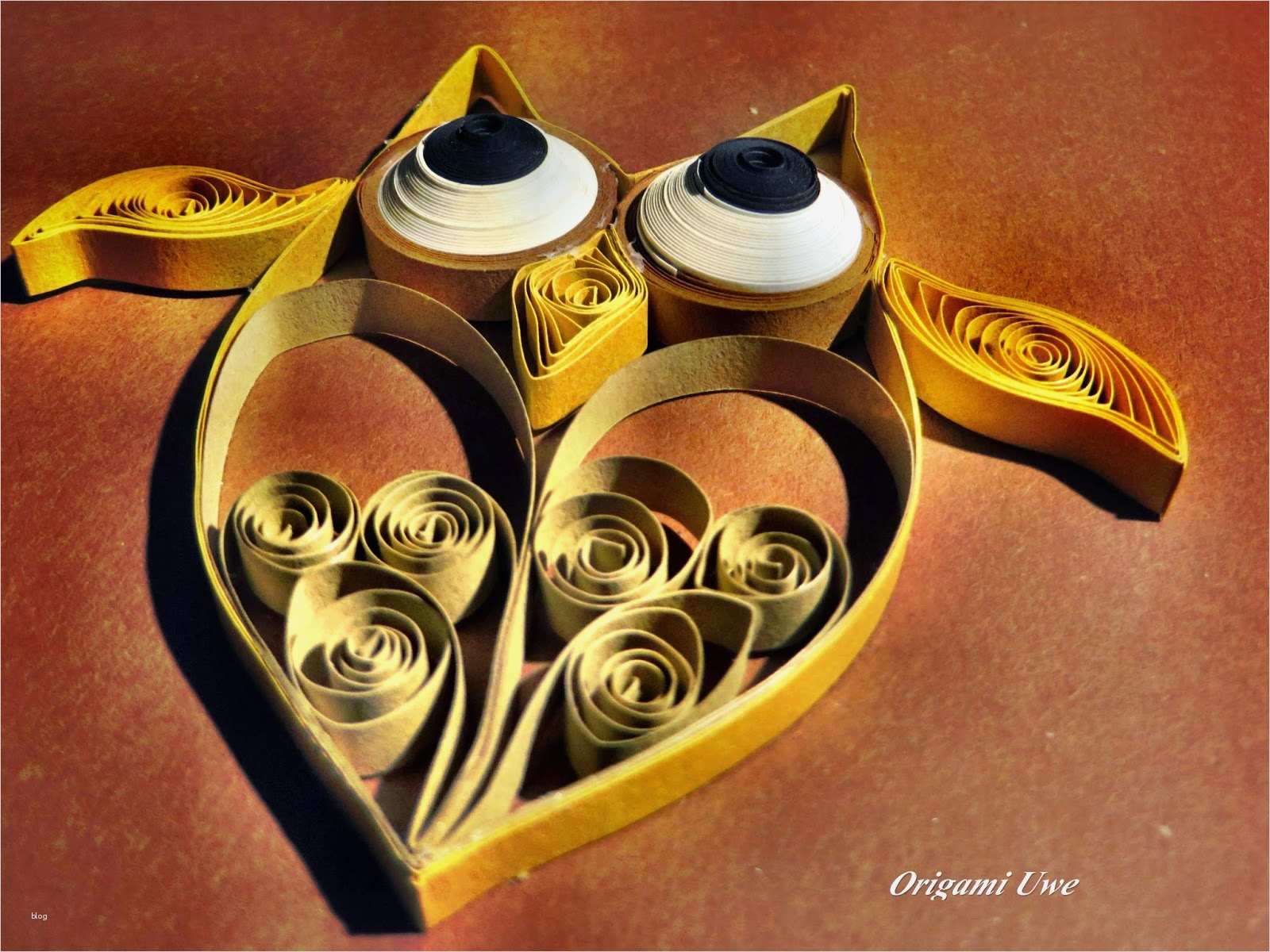 Quilling Vorlagen Eule Beste origami Fleurogami Und Sterne Quilling Eule Owl
