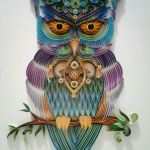 Quilling Vorlagen Eule Luxus Buho Filigrana Quilling Danart Filigrana