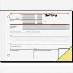 Quittung Ohne Mehrwertsteuer Vorlage Süß formular Quittung Selbstdurchschreibend