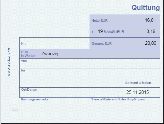 Quittung Ohne Mwst Vorlage Luxus Quittung Was ist Bei Einer Quittung Zu Beachten