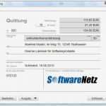 Quittung Vorlage Beste softwarenetz Quittung Download