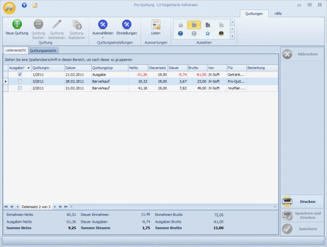 Quittung Vorlage Excel Download Bewundernswert Pro Quittung Download