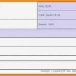 Quittung Vorlage Excel Download Genial 12 Quittungsvorlagen
